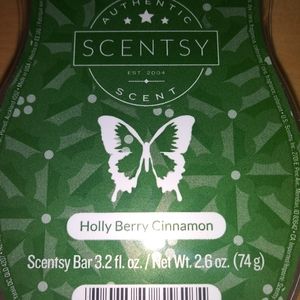 Scentsy Other - π 5 for $25 π Scentsy Wax Bar Holly Berry Cinnam Scentsy Other - π 5 for $25 π Scentsy Wax Bar Holly Berry Cinnam